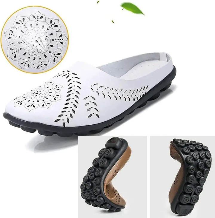 Elisa - Breathable Slip-On Comfort Clogs