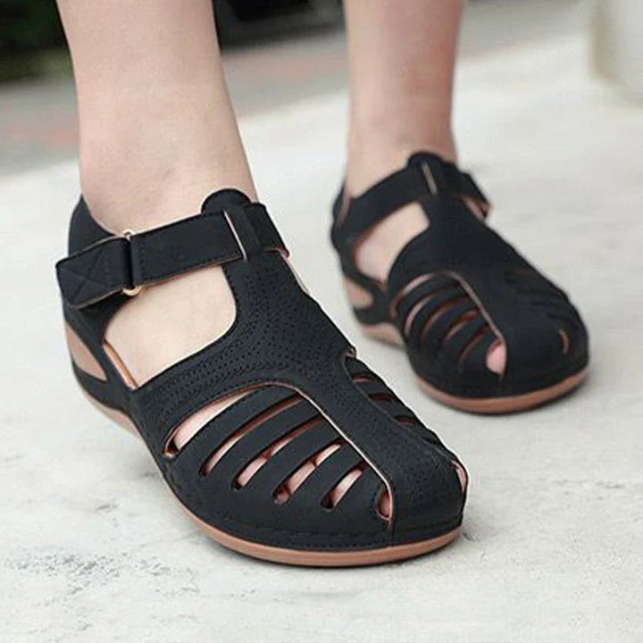 Nadia – Comfort Cut-Out Strap Sandals