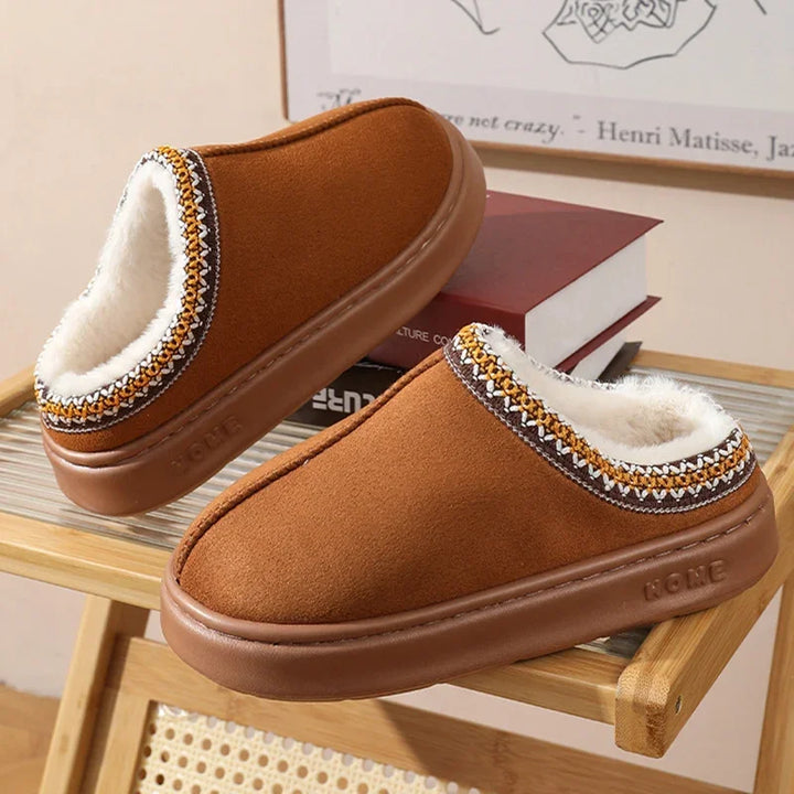 Chloe | Fluffy Platform Slippers™