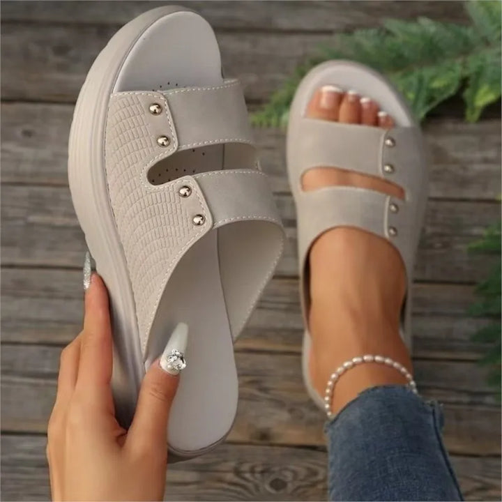 Piper | Orthopedic Retro Open-Toe Sandals