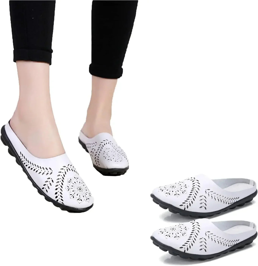 Elisa - Breathable Slip-On Comfort Clogs