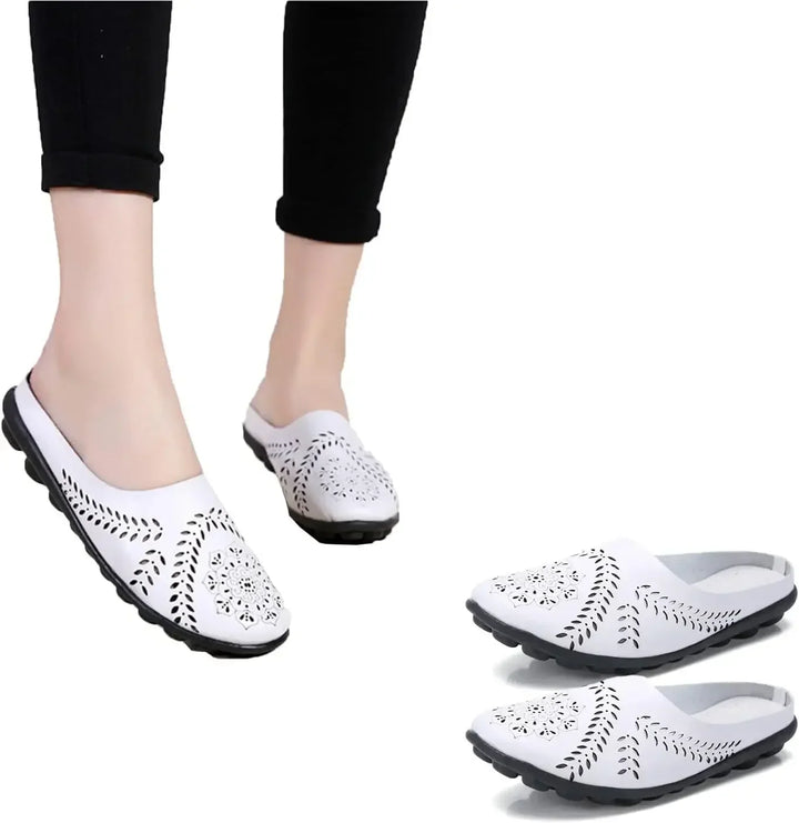 Elisa - Breathable Slip-On Comfort Clogs