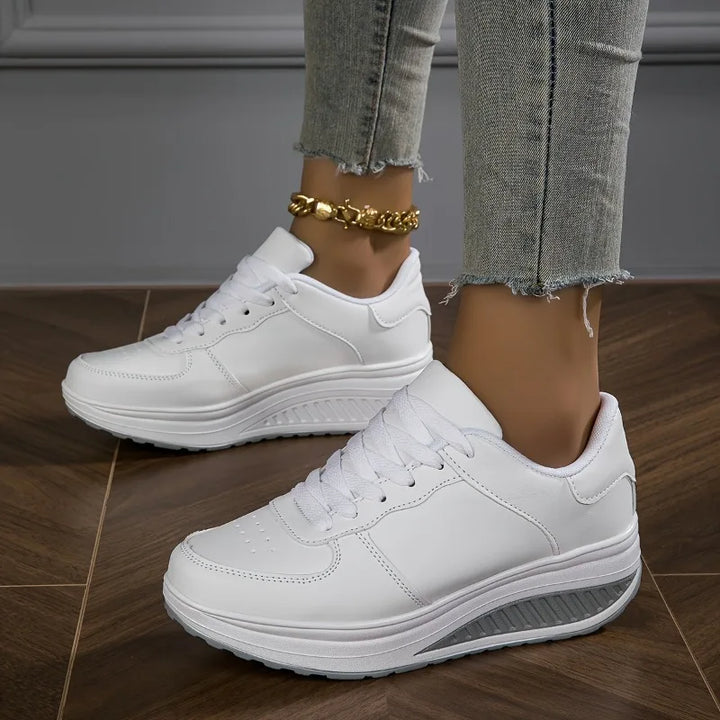 Dina - Platform Comfort Lace-Up Sneakers