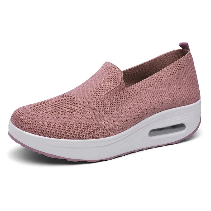 Ella - Breathable Slip-On Air Cushion Sneakers