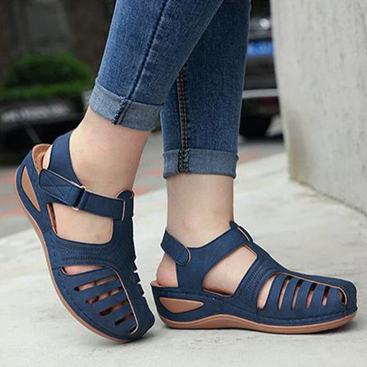 Nadia – Comfort Cut-Out Strap Sandals
