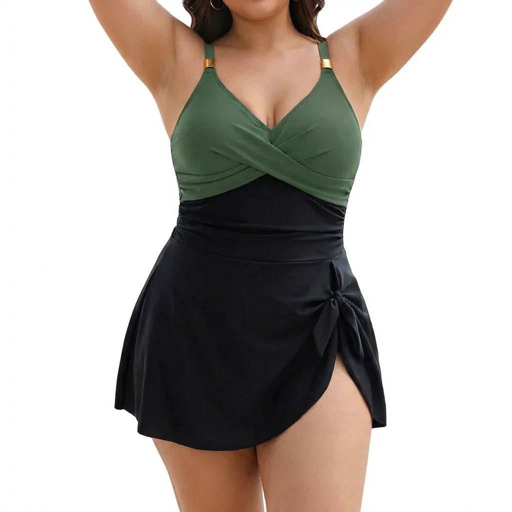 Selina | Your sexy & slimming tummy-taming swim dress