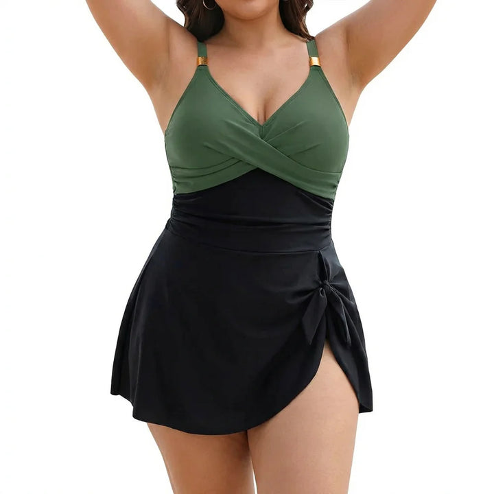 Selina | Your sexy & slimming tummy-taming swim dress