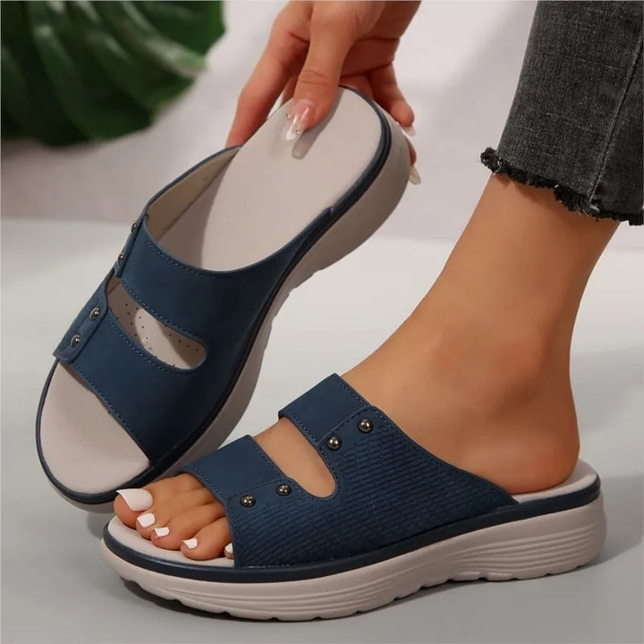 Piper | Orthopedic Retro Open-Toe Sandals