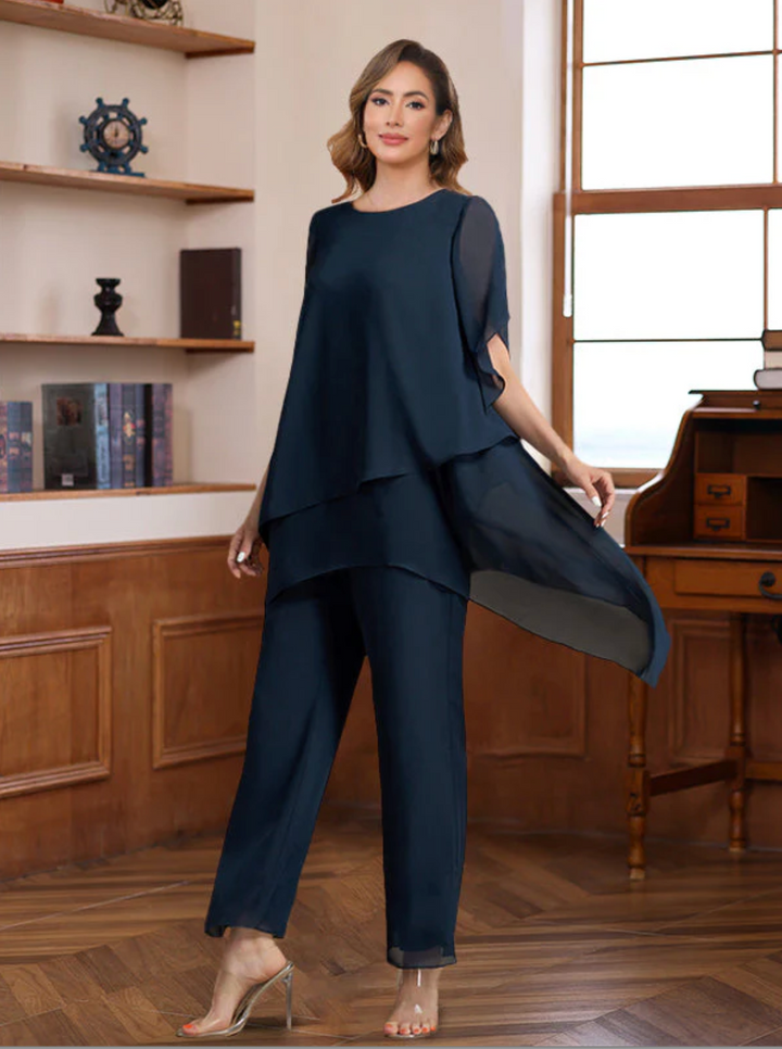 Ashley | Elegant Chiffon Set