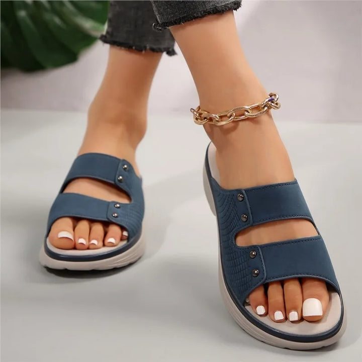 Piper | Orthopedic Retro Open-Toe Sandals