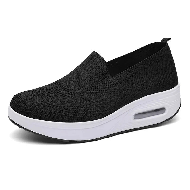 Ella - Breathable Slip-On Air Cushion Sneakers