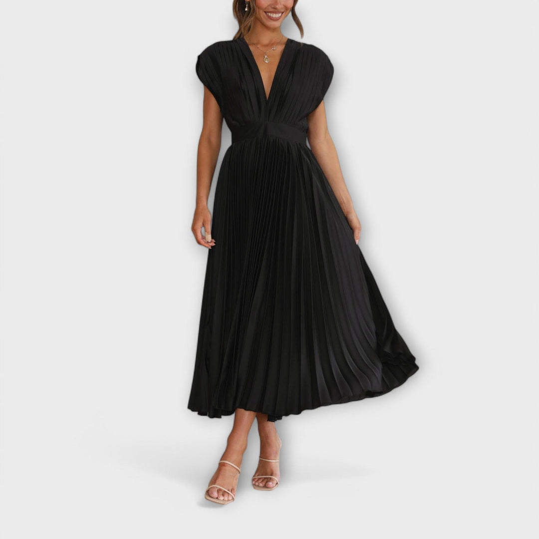 Maria - Stylish Draped Dress