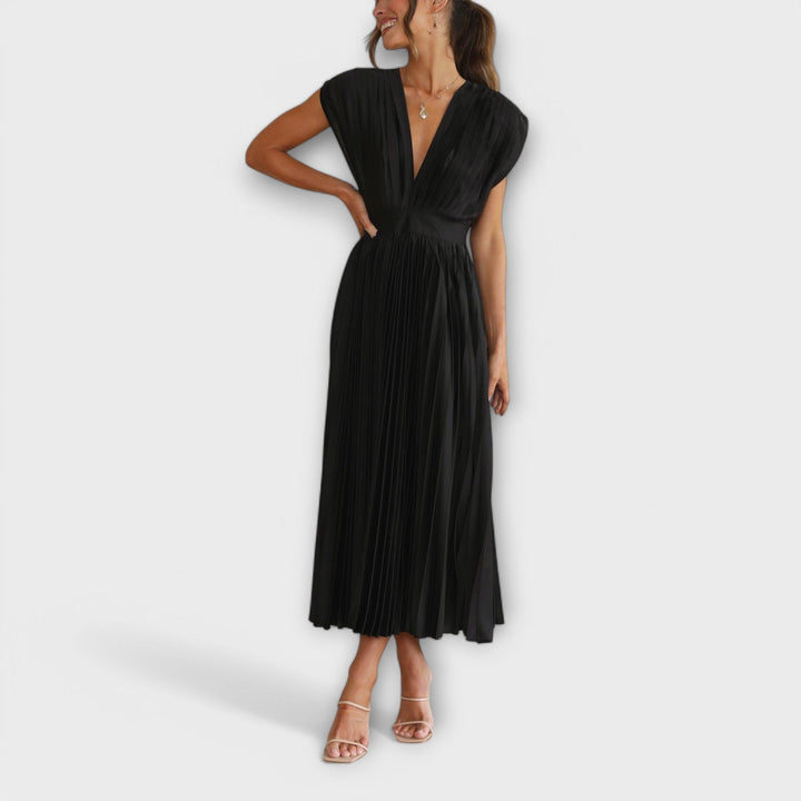 Maria - Stylish Draped Dress