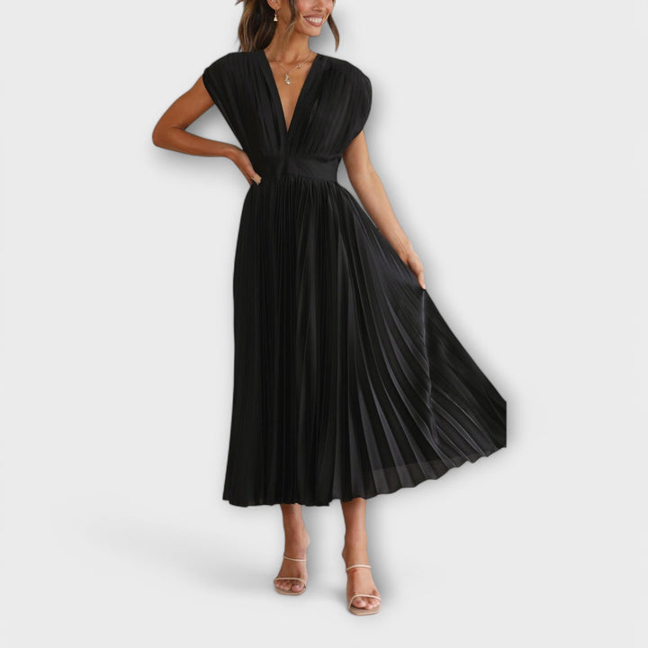 Maria - Stylish Draped Dress