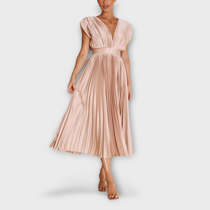 Maria - Stylish Draped Dress