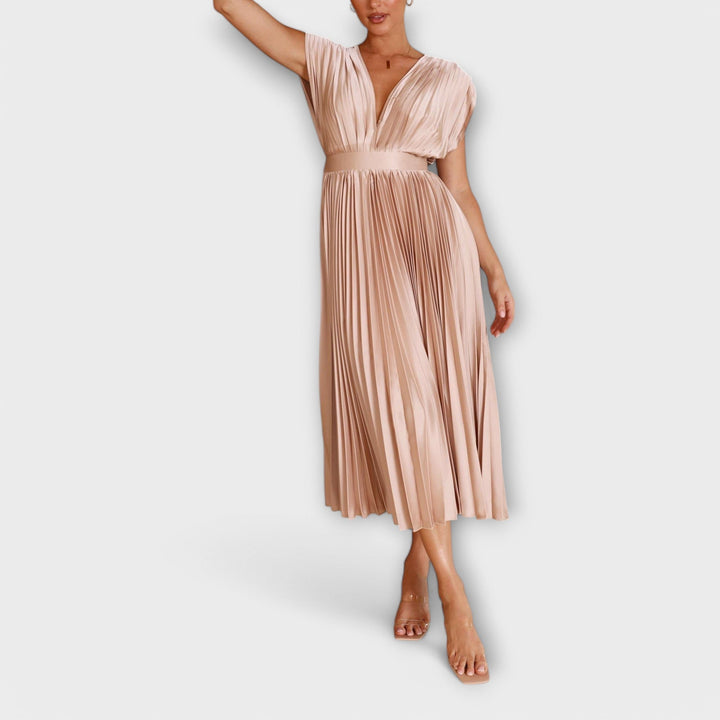Maria - Stylish Draped Dress