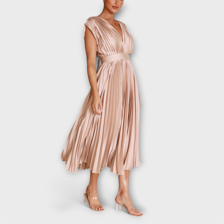 Maria - Stylish Draped Dress