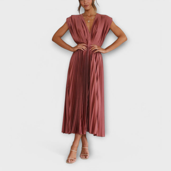 Maria - Stylish Draped Dress