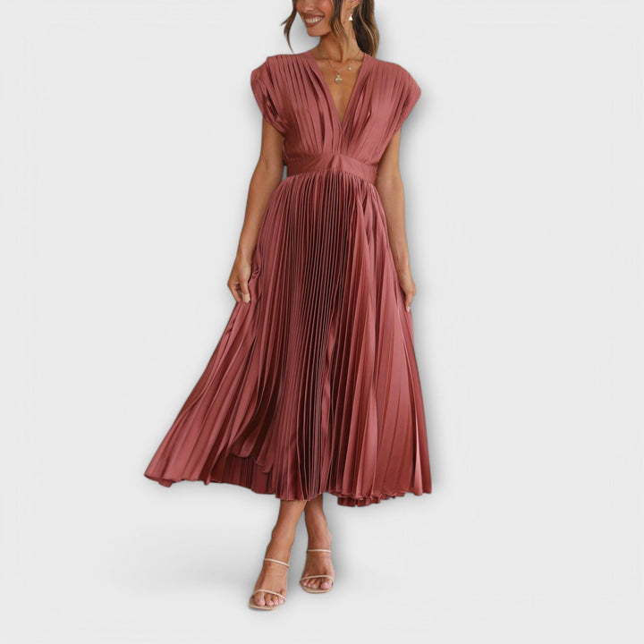 Maria - Stylish Draped Dress