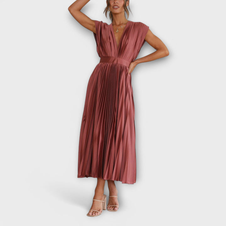 Maria - Stylish Draped Dress