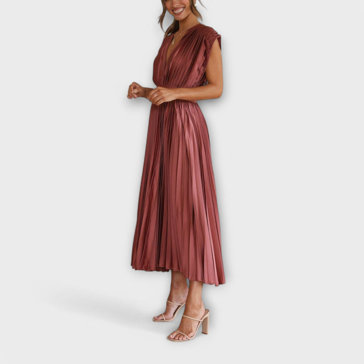 Maria - Stylish Draped Dress