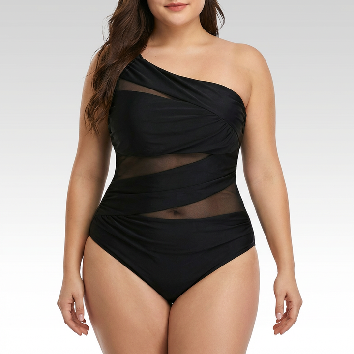 Nayla | Your Elegant One-Shoulder Swimsuit in Plus Size