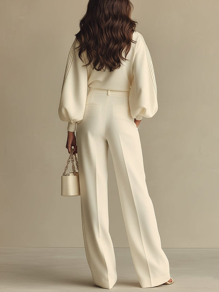 Selena | Elegant Ribbed Set