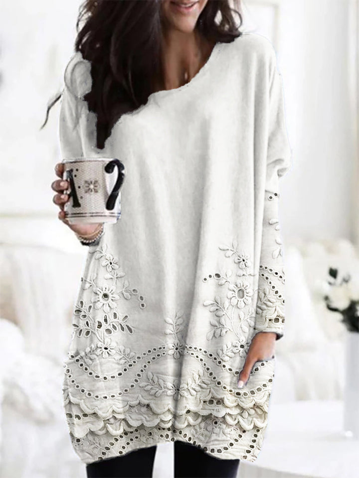 Tamsin| Printed Cozy Sweater
