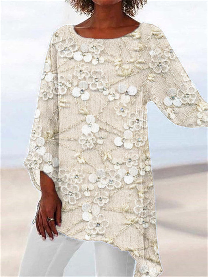 Opaline | Crystal Bloom Print Top