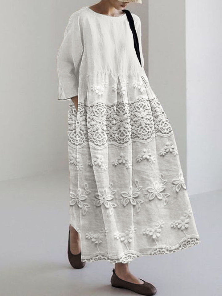 Raeven | Lace Printed Dress