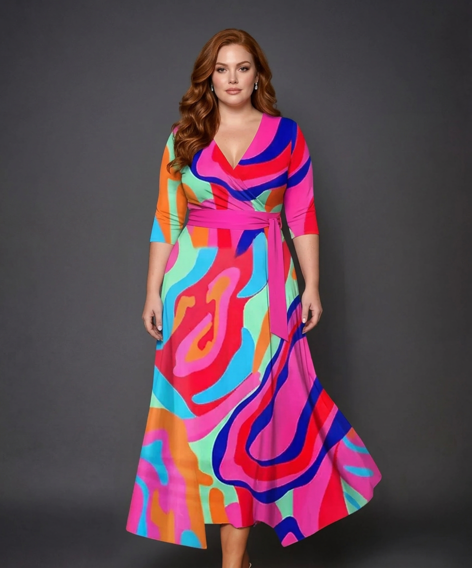 Ysa | Chic Dress with Floral Print