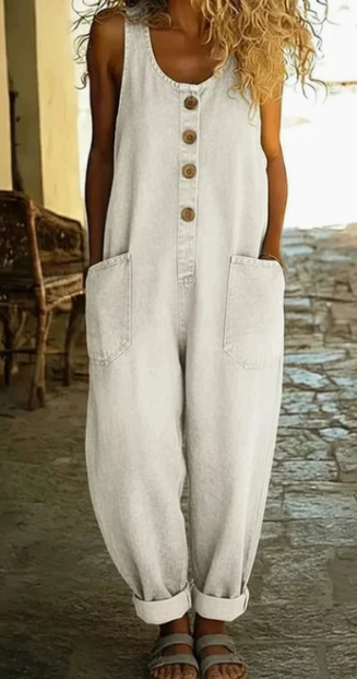 Carmen | Vintage Denim Jumpsuit