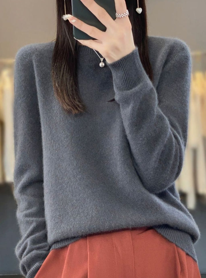 Men's Relaxed-Fit Crew-Neck Comfortable Sweater