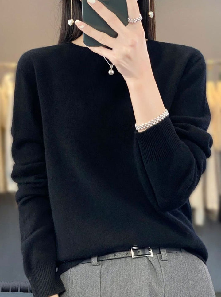 Men's Relaxed-Fit Crew-Neck Comfortable Sweater
