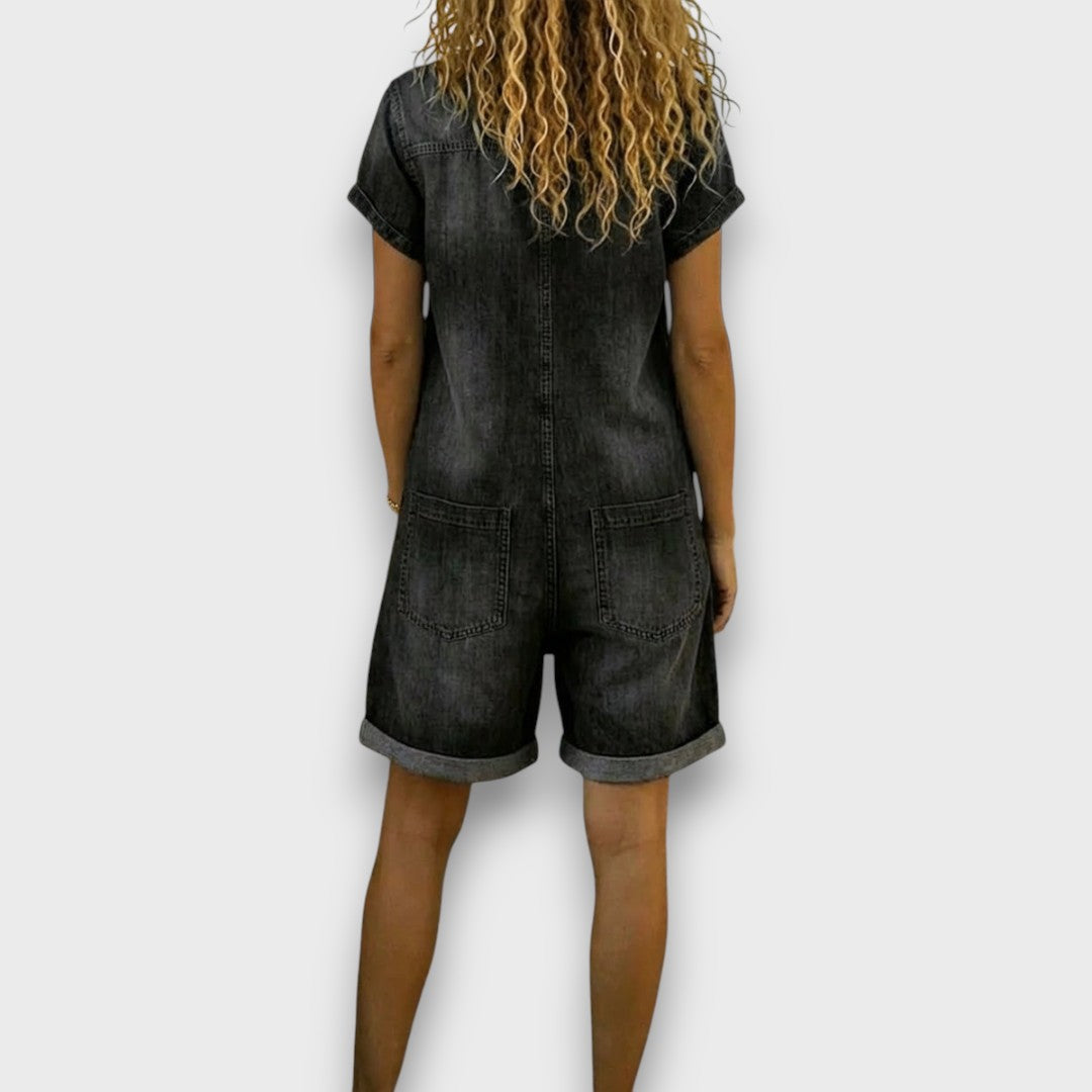 Joan | Vintage Short Utility Overalls