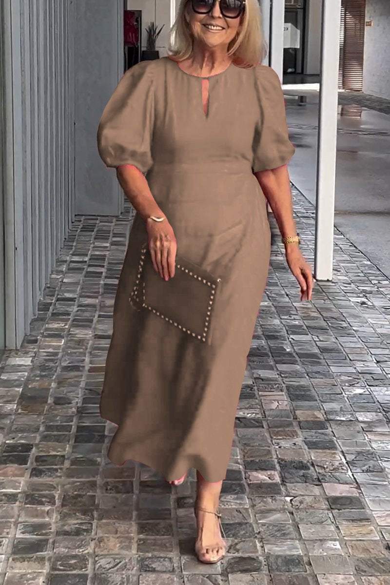 MORGANA | ELEGANT MIDI DRESS