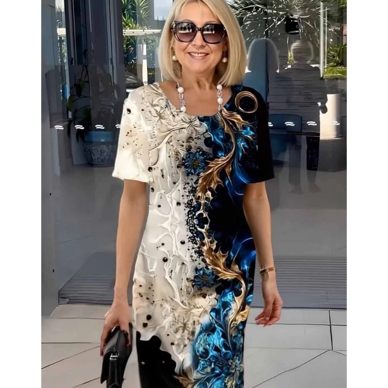 Viviana - Printed Relaxed Dress