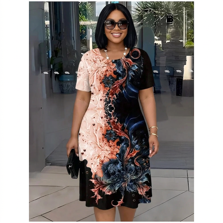 Viviana - Printed Relaxed Dress