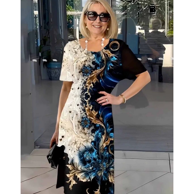 Viviana - Printed Relaxed Dress