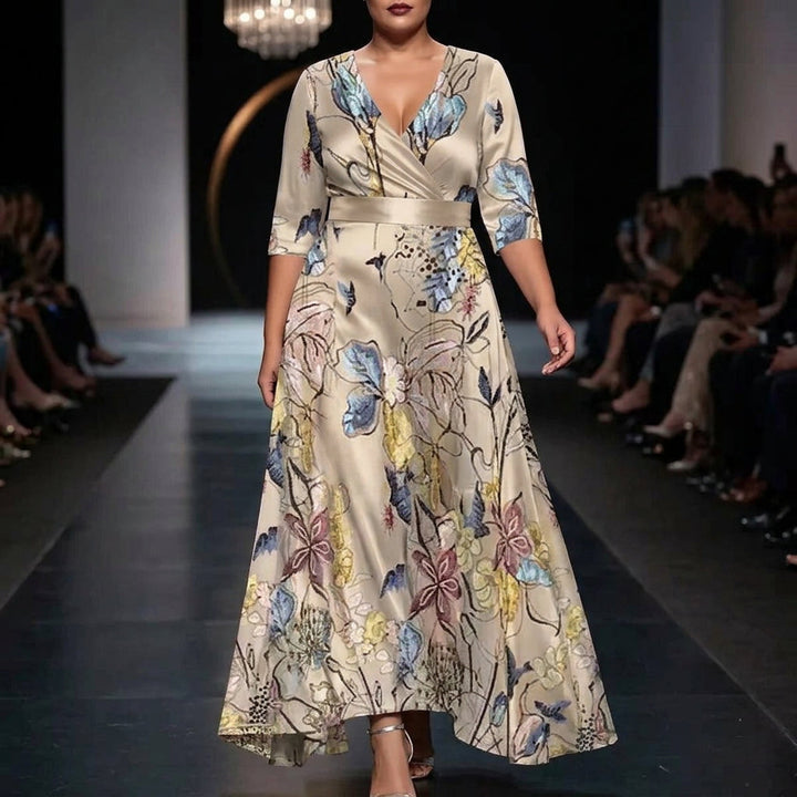 Ysa | Chic Dress with Floral Print