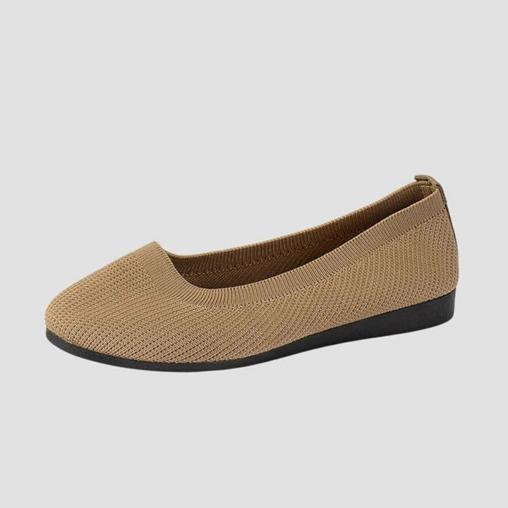 Women's Breathable Knit Slip-On Orthopedic Ballet Flats