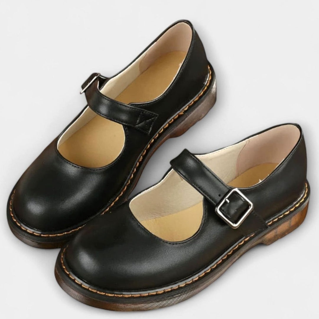Women's Cushioned Orthopedic Buckle-Strap Mary Jane Shoes