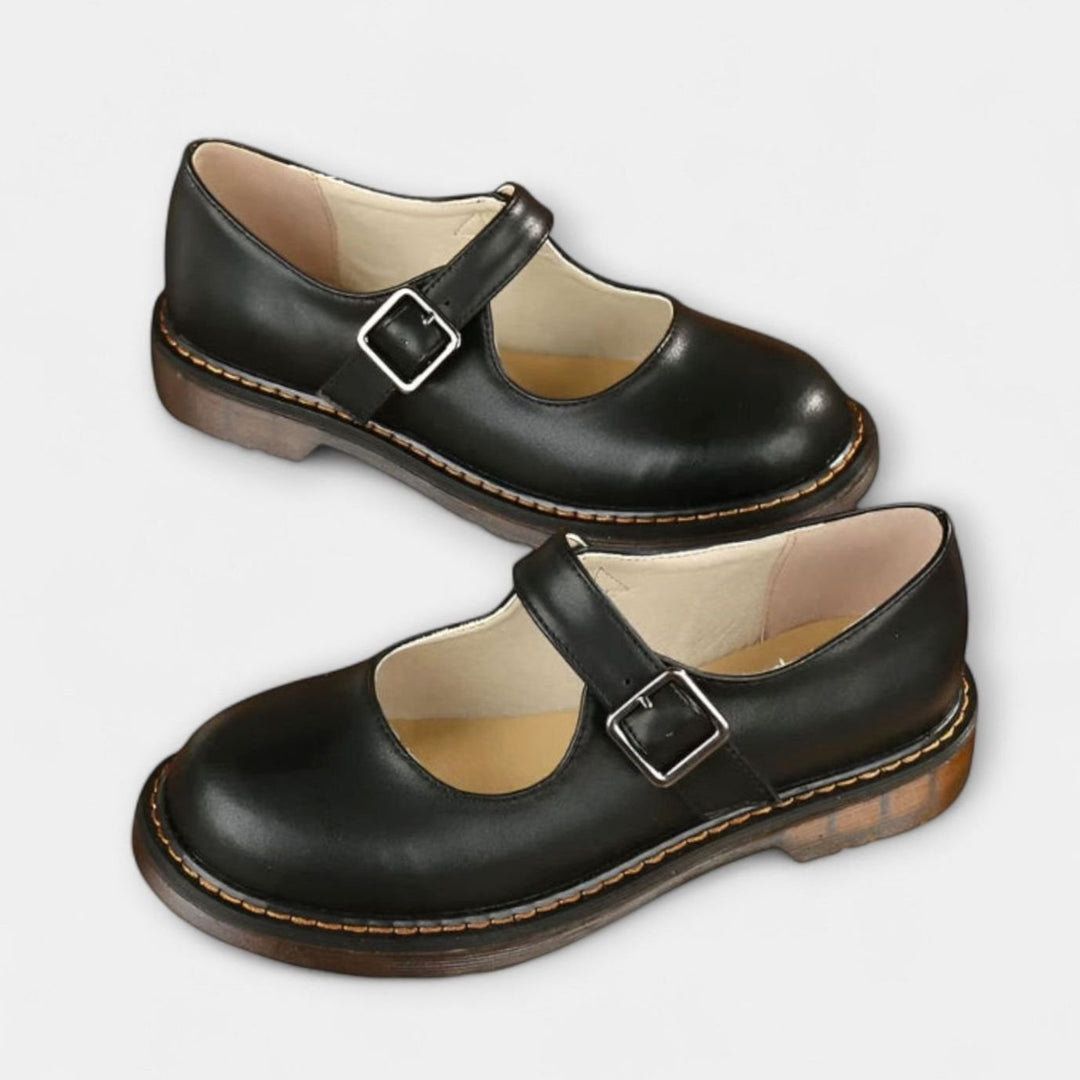 Women's Cushioned Orthopedic Buckle-Strap Mary Jane Shoes