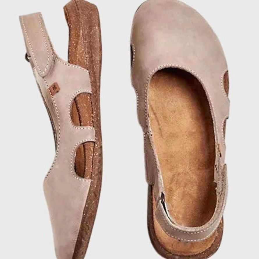 Women's Orthopedic Arch-Support Cutout Slingback Sandals - Pink