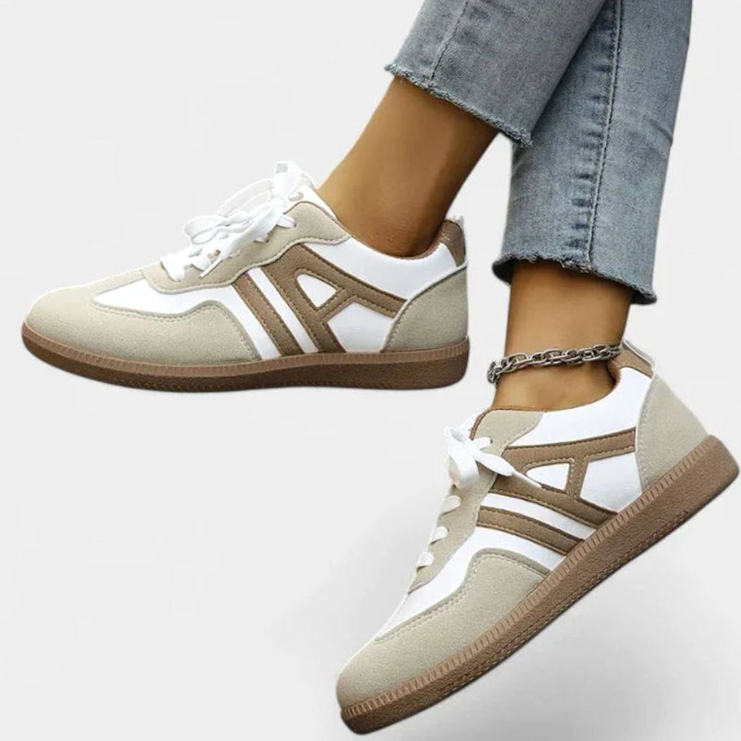 Women's Orthopedic Arch-Support Lace-Up Retro Sneakers