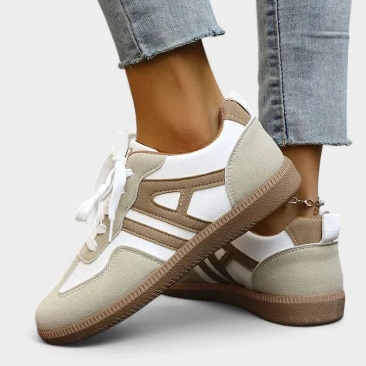 Women's Orthopedic Arch-Support Lace-Up Retro Sneakers