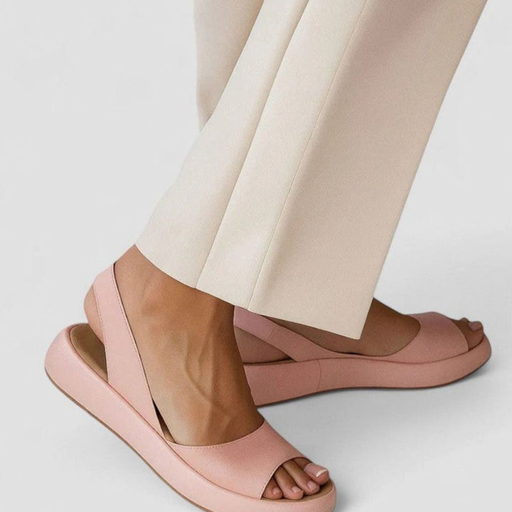 Women's Orthopedic Cushioned Slip-On Sandals Back Strap