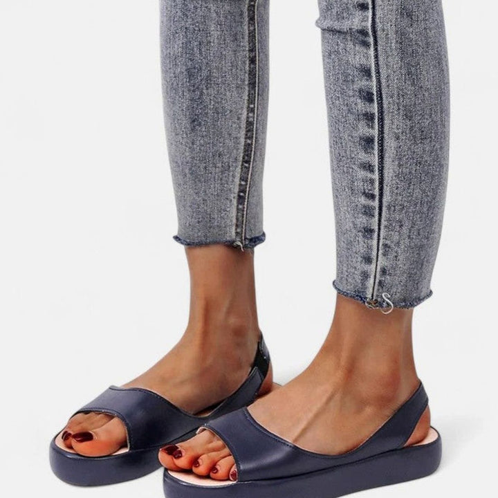 Women's Orthopedic Cushioned Slip-On Sandals Back Strap