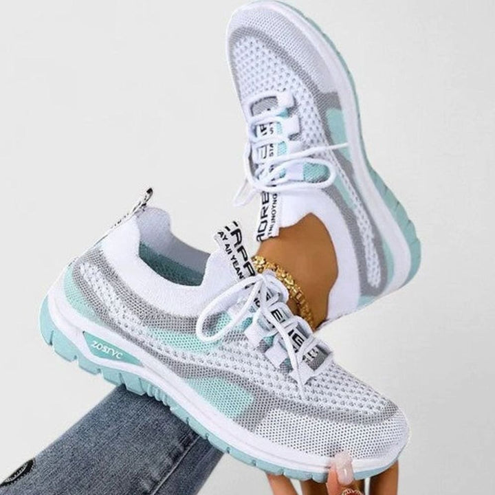 Women's Orthopedic Lace-Up Breathable Mesh Sneakers