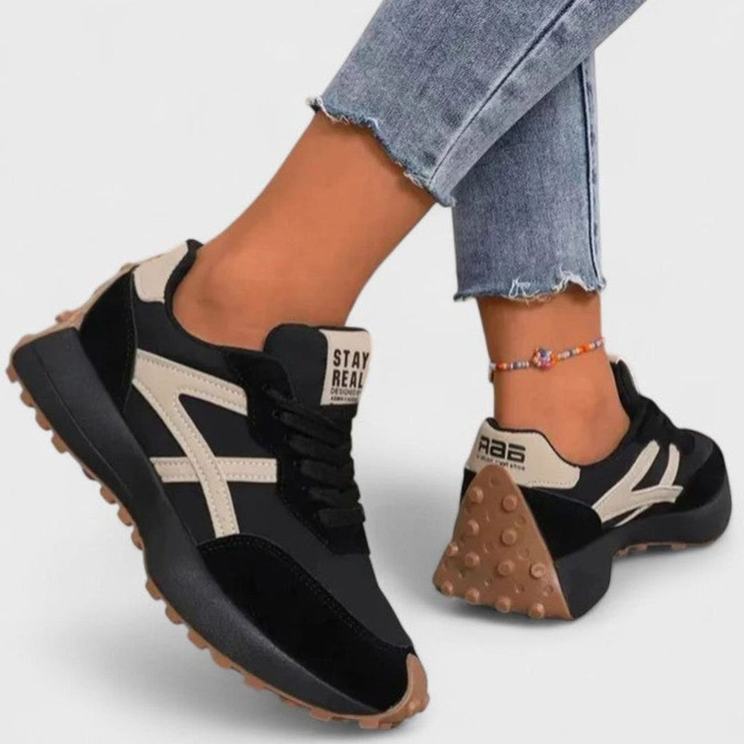 Women's Orthopedic Sneakers Cushioned Insole Slip-Resistant Retro Runners